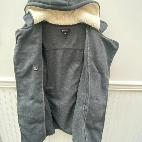 New Look Winter Jacket Hooded Size 1x Lightweight - Picture 4 of 5